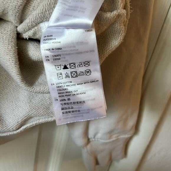 Deus ex Machina Mable Hoodie White size 6/XS - Picture 6 of 7